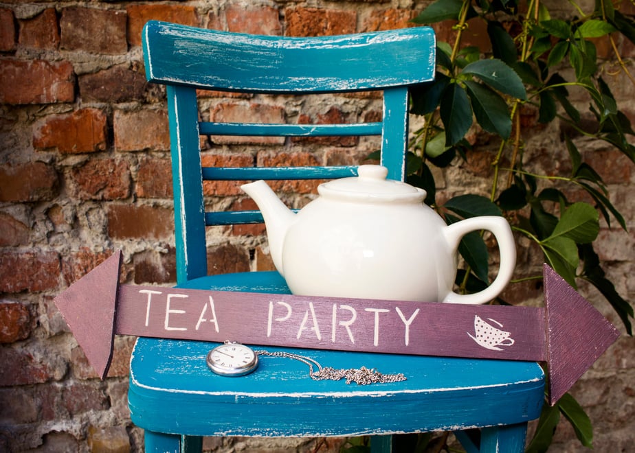 Tea party At The Garden